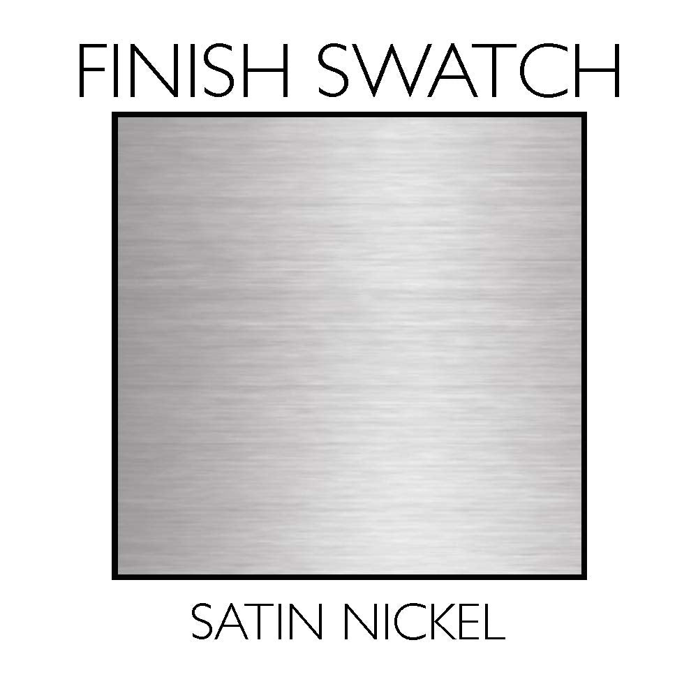 Design House 504977 1-Light Wall Sconce, Dimmable, Frosted Glass, 8.25H X 5.1W, Satin Nickel, Ideal For Bathroom, Bedroom,