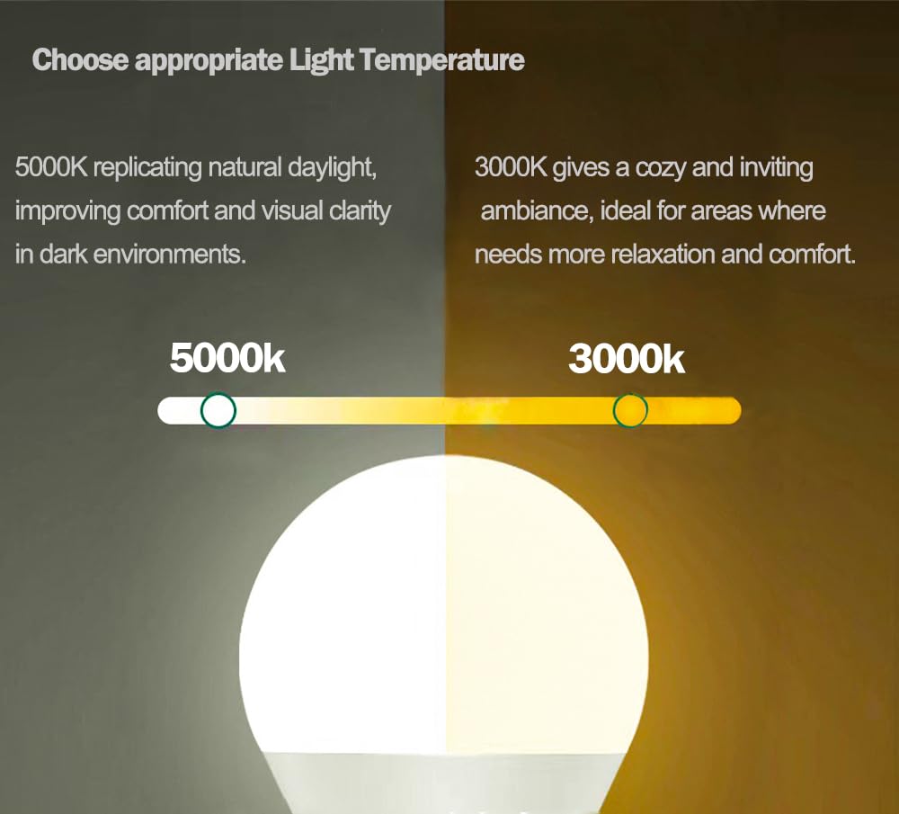 Wirleben Ac12V Led Light Bulb 3W Warmwhite, Low Voltage Dc12V 60V E26 Light Bulb For Outdoor Post/Porch Lamp,Off Gird Cabin Ligh