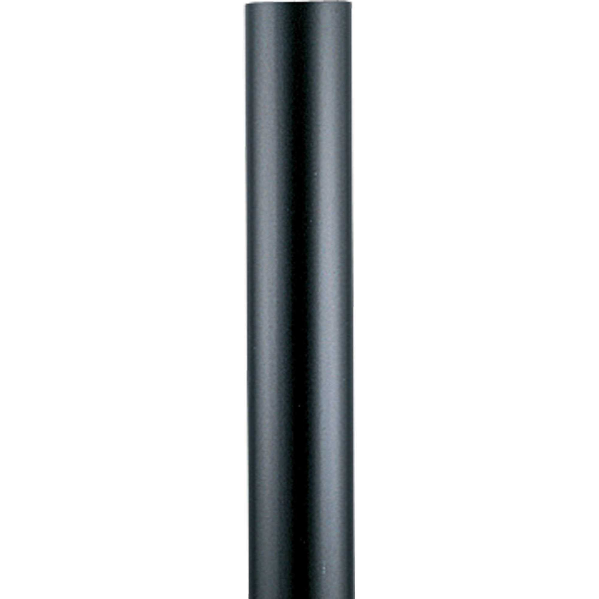 Progress Lighting Outdoor Post - 7 Aluminum, Matte Black, 3-Inch Diameter x 84-Inch Height, Model P5390-31