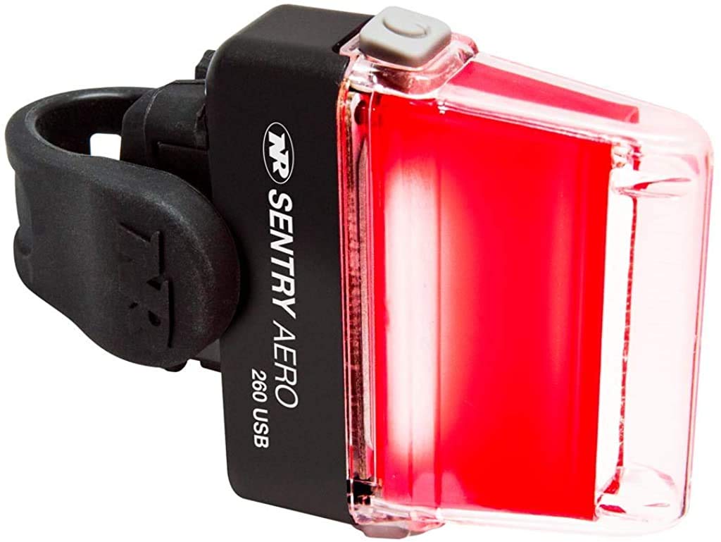 NiteRider Sentry Aero 260 Taillight - Red, One Size, High-Visibility LED Bike Light for Safety and Security