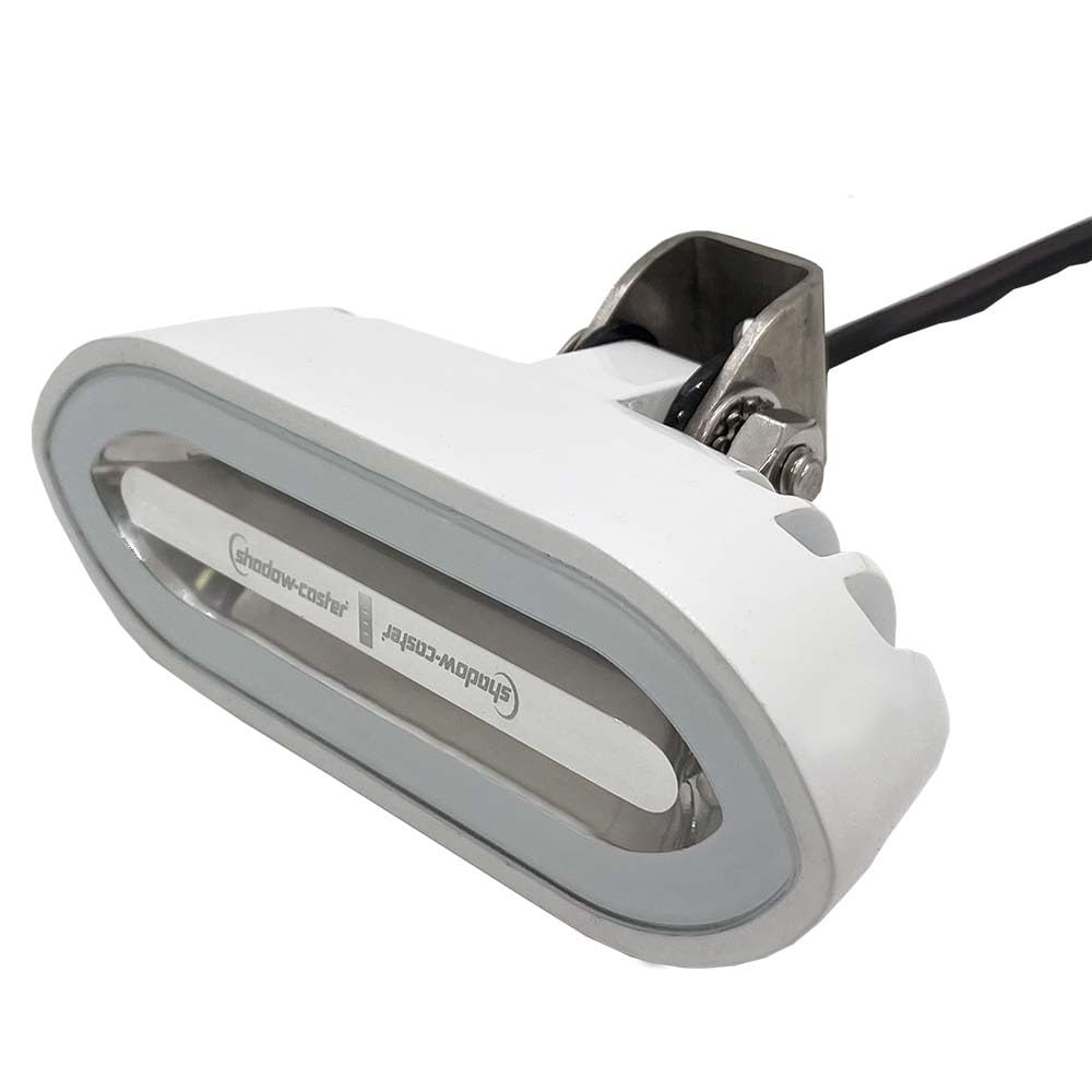 Shadow-Caster Led Spreader Light - Bracket Mount - White Housing - Great White - 2200 Lumens