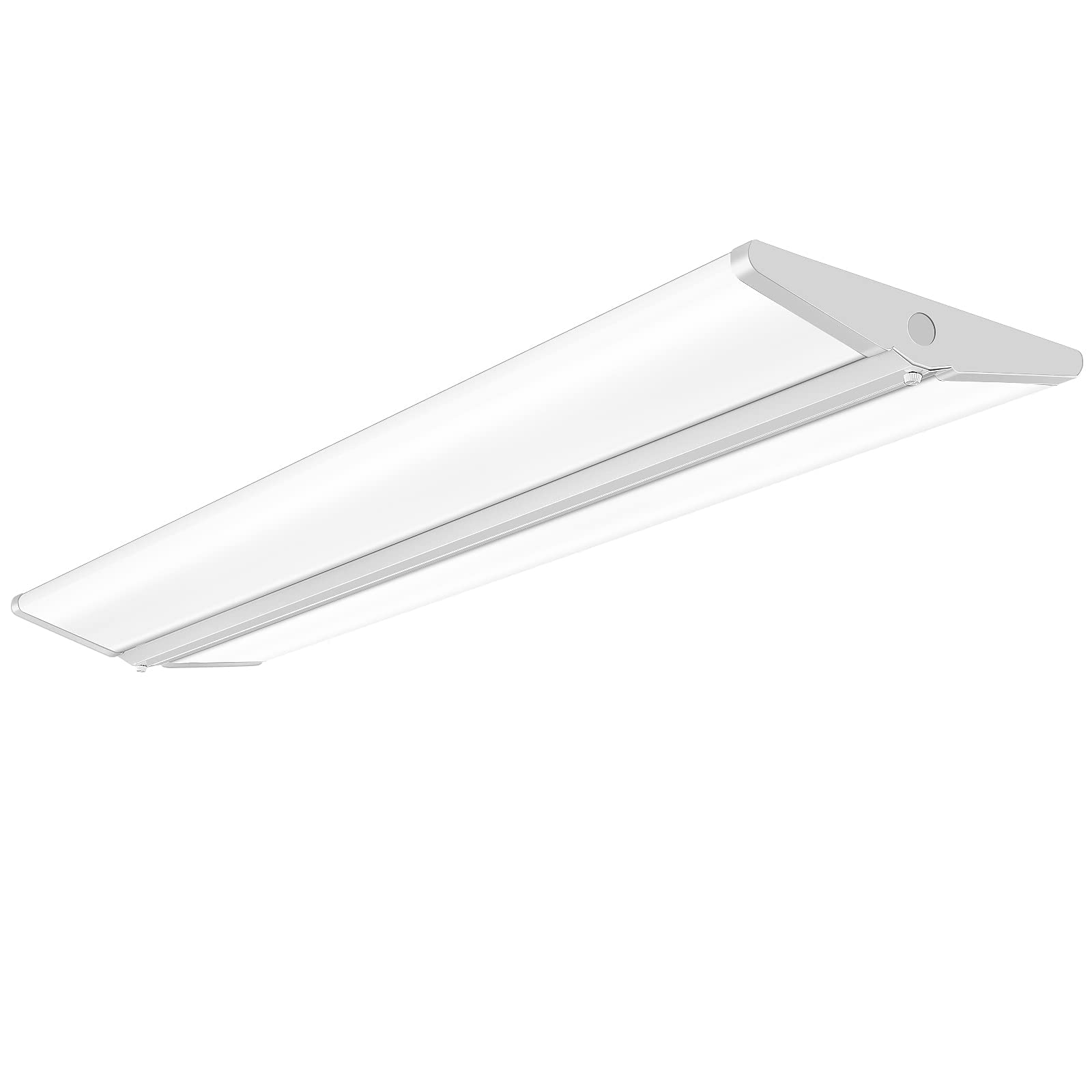 ANTLUX 72W 4FT LED Wraparound Office Light Ultra Slim, 8000 Lumens, LED Garage Lights Flush Mount, 4000K, No Glare, 4 Foot Wrap 