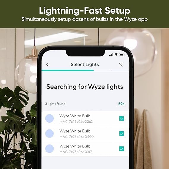 Wyze Lifestyle Bulb Color, 1100Lm Wi-Fi A19 Smart Bulb, 16 Million Colors & Tunable White, Works With Alexa And Google Assistant