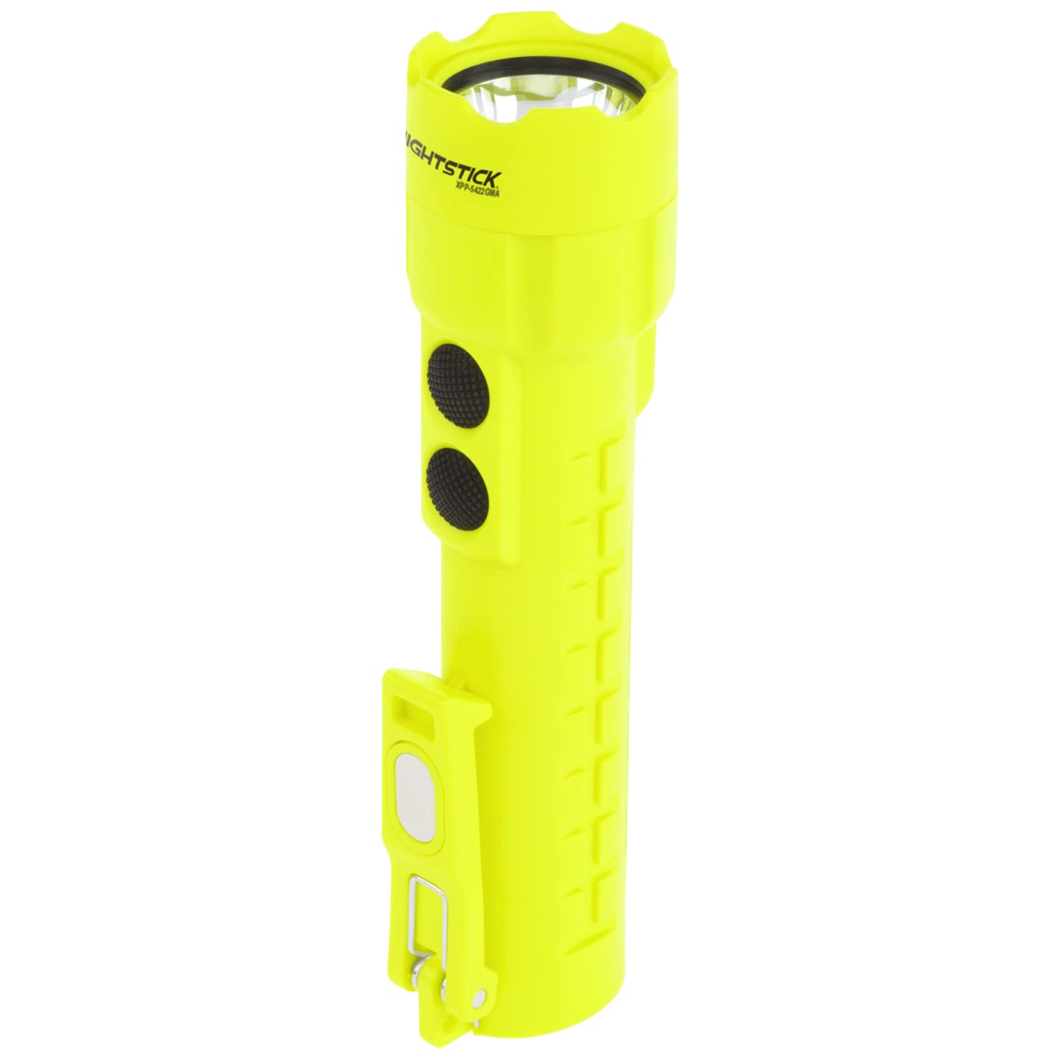 Nightstick XPP-5422GMA Intrinsically Safe Dual-Light Flashlight w/Magnets - 3 AA (not Included) - Green - ATEX