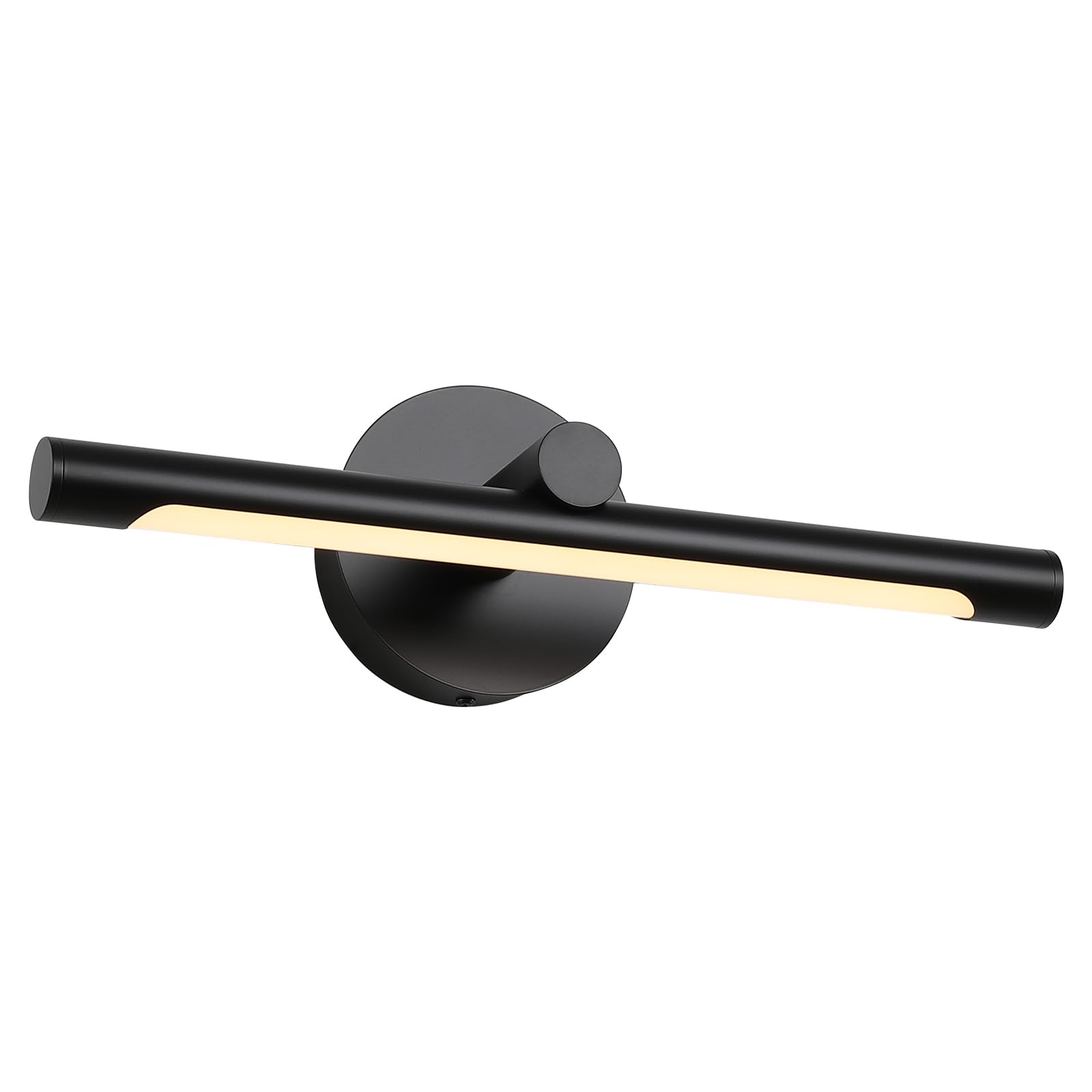 JUSHENG Black Picture Light Dimmable LED Gallery Light 16.34in Metal 3000K Model 9050
