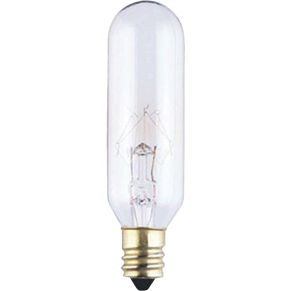 Westinghouse 0358300, 15 Watt, 145 Volt Clear Incand T6 Light Bulb, 1500 Hour 100 Lumen