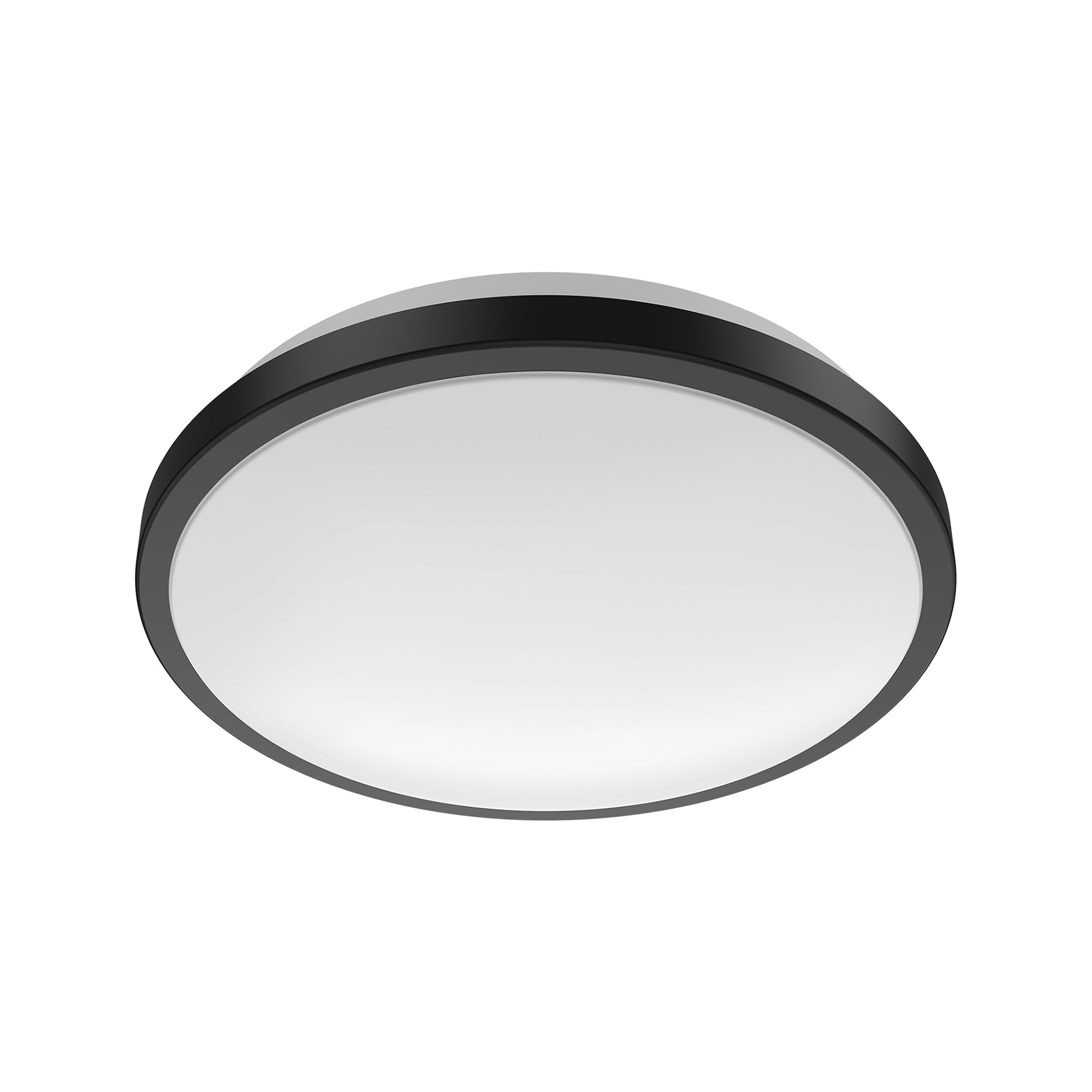 Dymond Led Ring Ceiling Light Flush Mount Matte Black (10'' Ring)