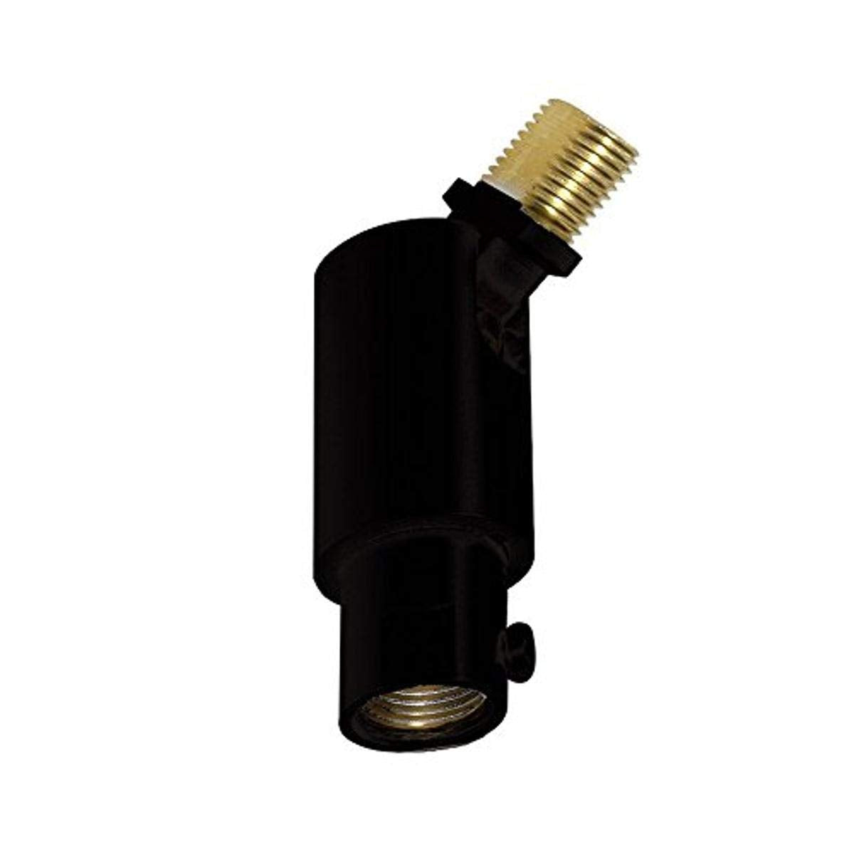 WAC Lighting SK14-BK Sloped Ceiling Adapter, Aluminum, 1 Pack, Black