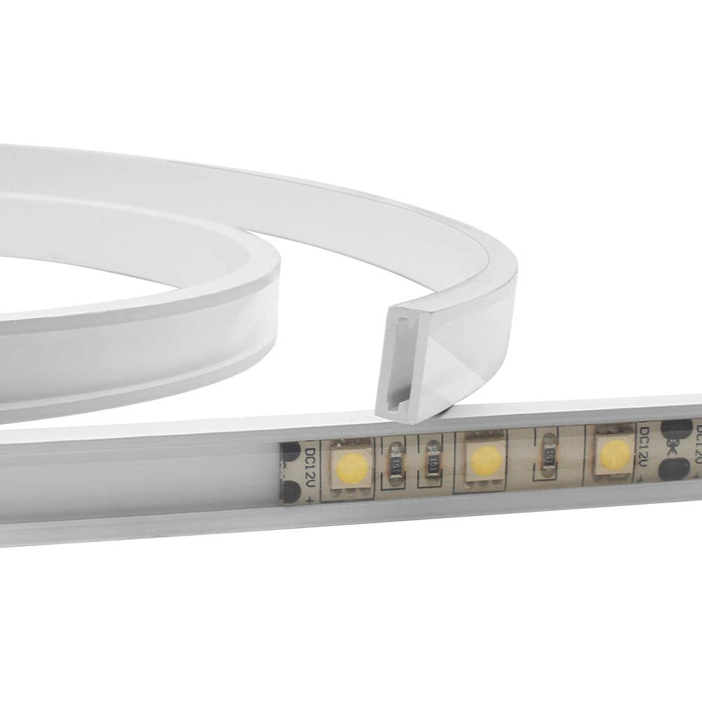 Silicone Led Channel System, Neon Tube For 10Mm Diy Led Rope Light Strip, Aluminum Profile New Substitutes, Waterproof Ip67,13X5