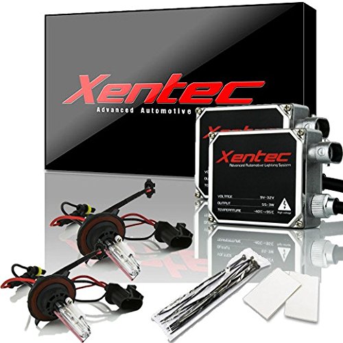 Xentec 55W Ballasts Bundle with 2 Xenon Bulbs H13/9008 Hi/Lo 6000K Ultra White