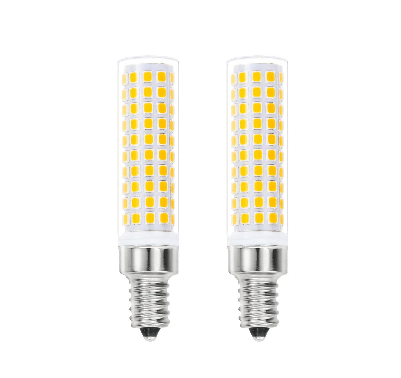 Greeogin T6 E12 10W Led Candle Bulbs,4000K Natural White,1200Lm E12 Led Candelabra Bulbs C7 For Ceiling Fan Chandelier Pendant L