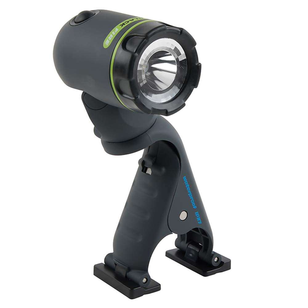 Flashlight Clamp Light LED, 360 Waterproof & Floating, 210 Lumen, Outdoors, Hunting, Hiking Blackfire BBM905