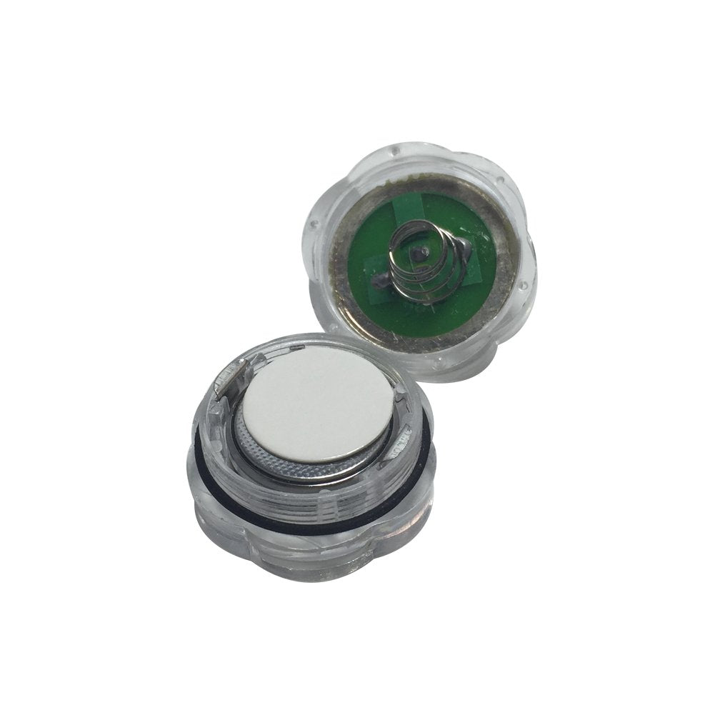 Wellgium Submersible Waterproof Led Tea Light - White, Set Of 24 For Weddings & Parties