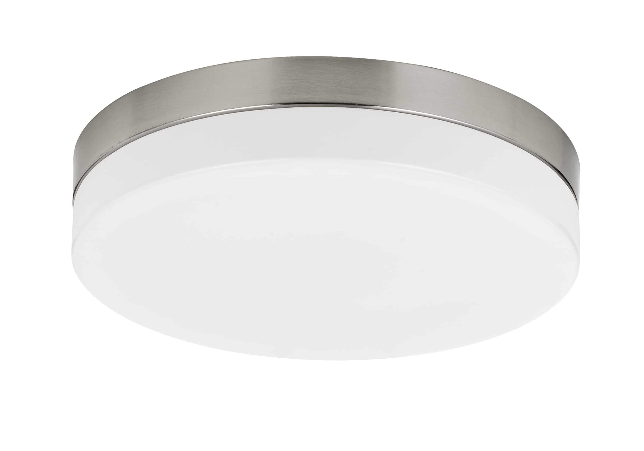 Cal Lighting LA-705 Transitional LED Flush Mount in Pewter, Nickel, Silver Finish, 14.00 inches