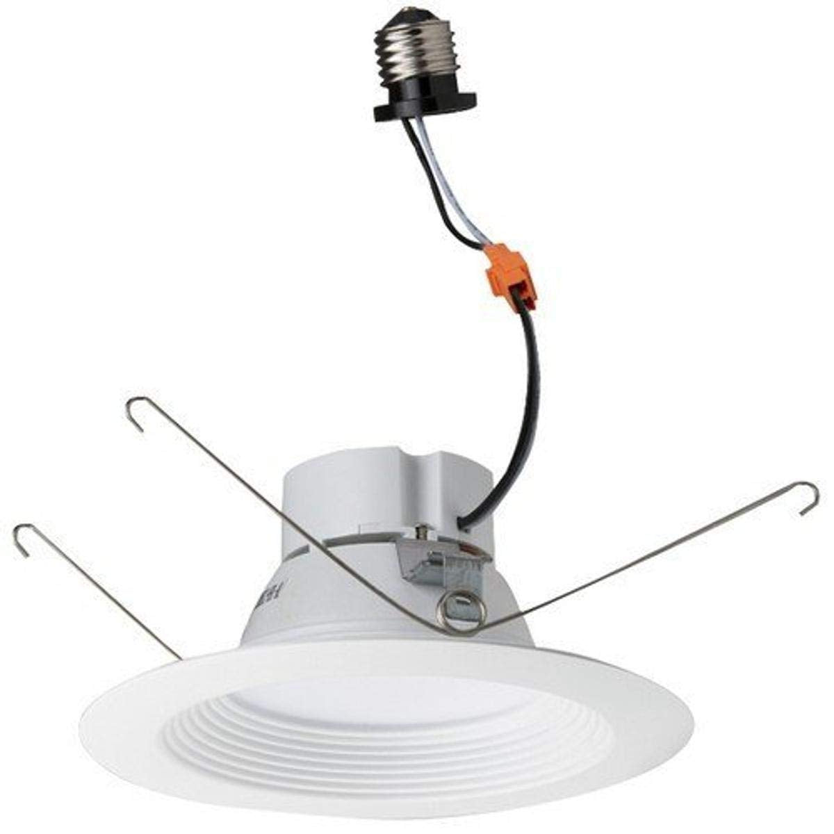 Morris LED Recessed Lighting Retrofit Kit, 5000K, 1200 lm, 5in-6in, Aluminum, White, Model 72611