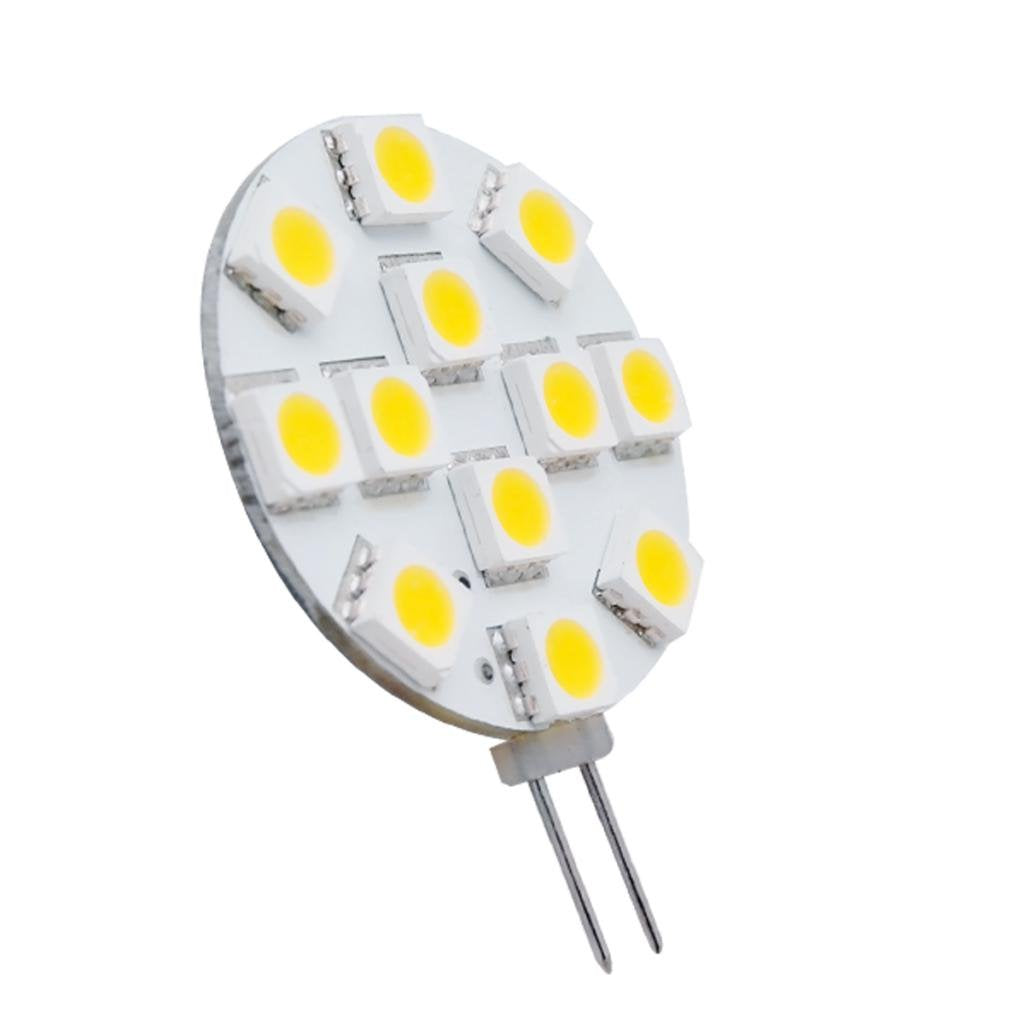 Dream Lighting 12V Dc Led G4 Bulb, 1.9W Cool White, Dimmable, Pack Of 6