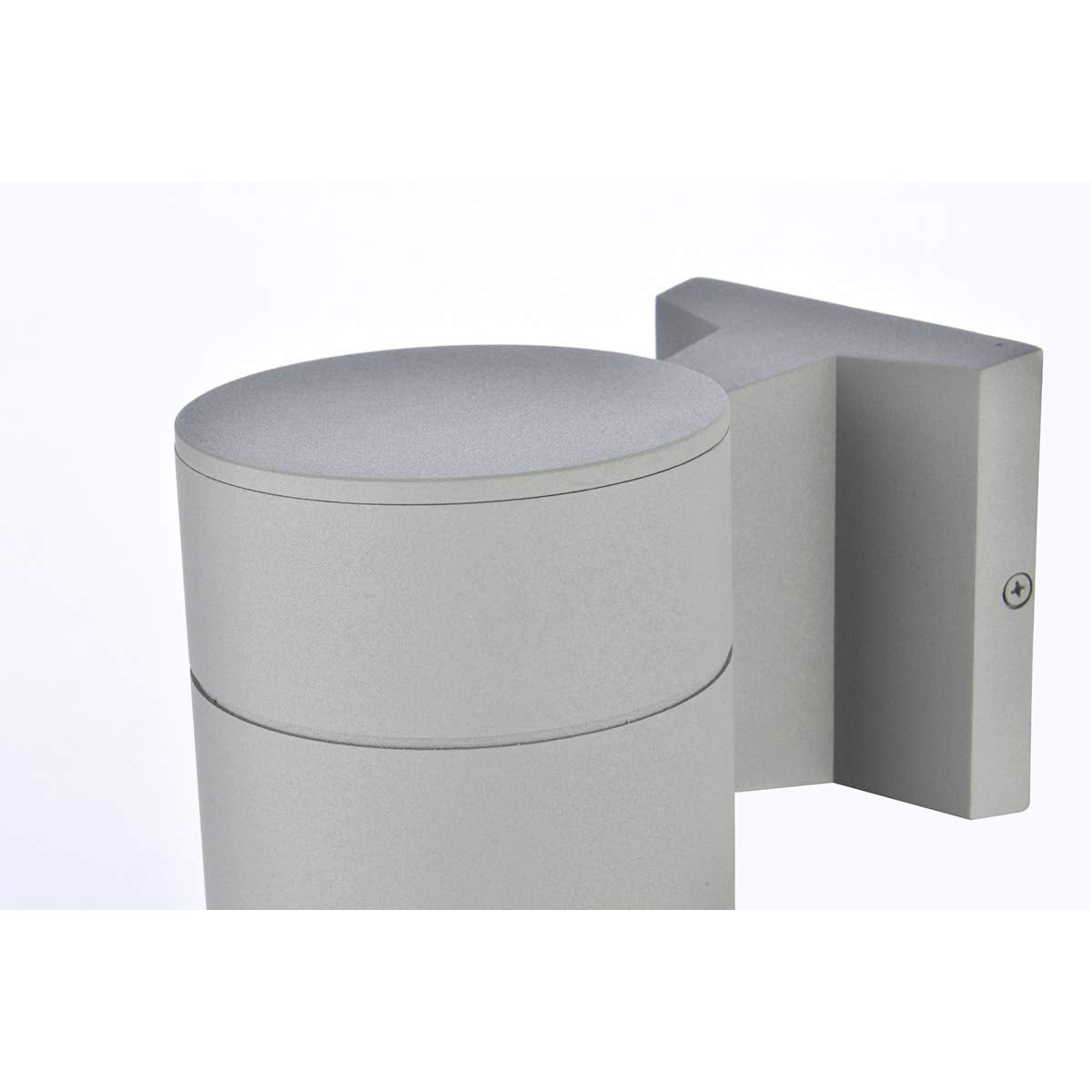 Living District Modern Home Decorative Raine Outdoor Wall in Silver