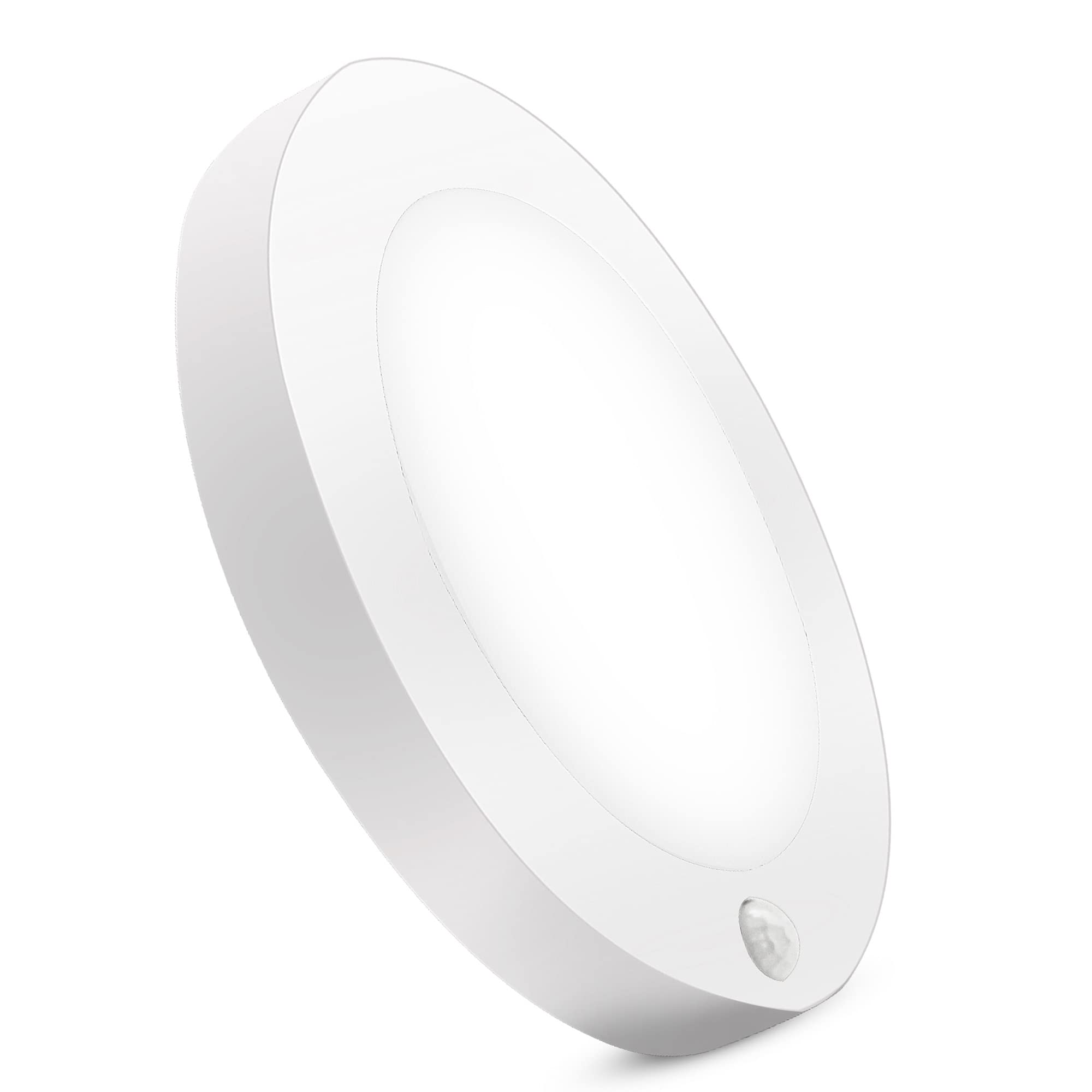 MingBright LED PIR Motion Sensor Closet Light, 6 Inch, Dimmable, Aluminum, 5000K Daylight White, Model ACFMS03-608PIR