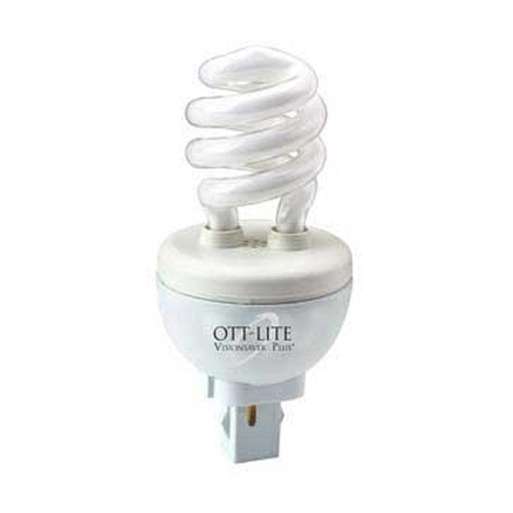 OttLite B84J36 Plug In Swirl Compact Light Bulb 13 Watt Replacement Type K High Definition Natural Lighting SelfBallasted Bulb