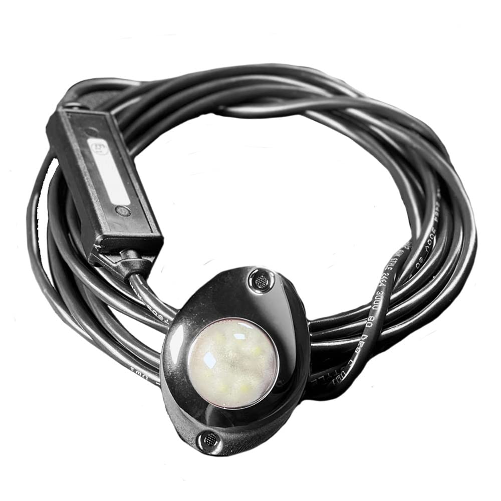 GOST Water Resistant Strobe Light - One Size, Plastic, White, Model GA-STROBE-WHITE