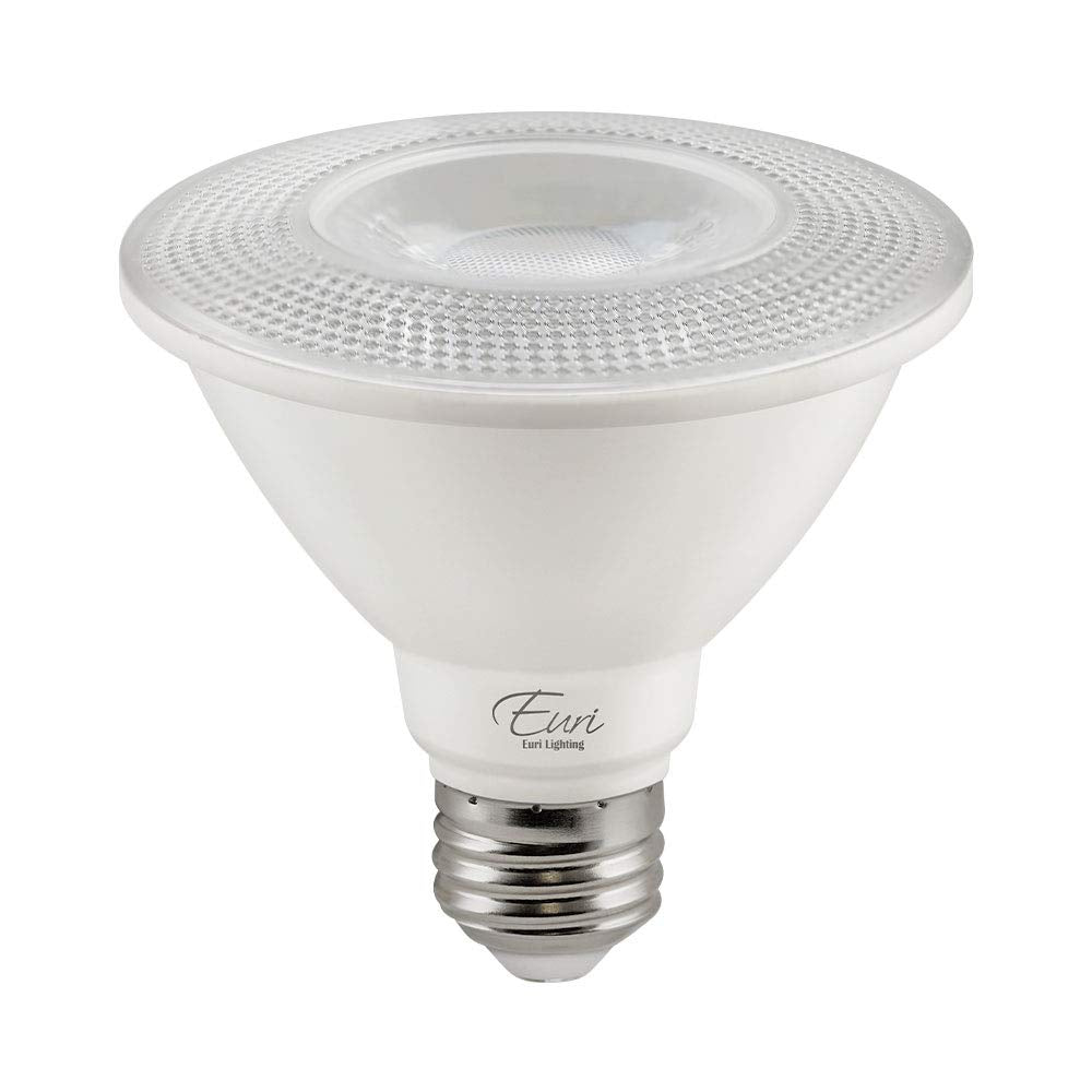 Euri Lighting Ep30-11W6050Es Dimmable Led Par30 Short Neck, 11W (75W Equal), Cool White (5000K), 850Lm, 80Cri, 40 Beam Angle, Da