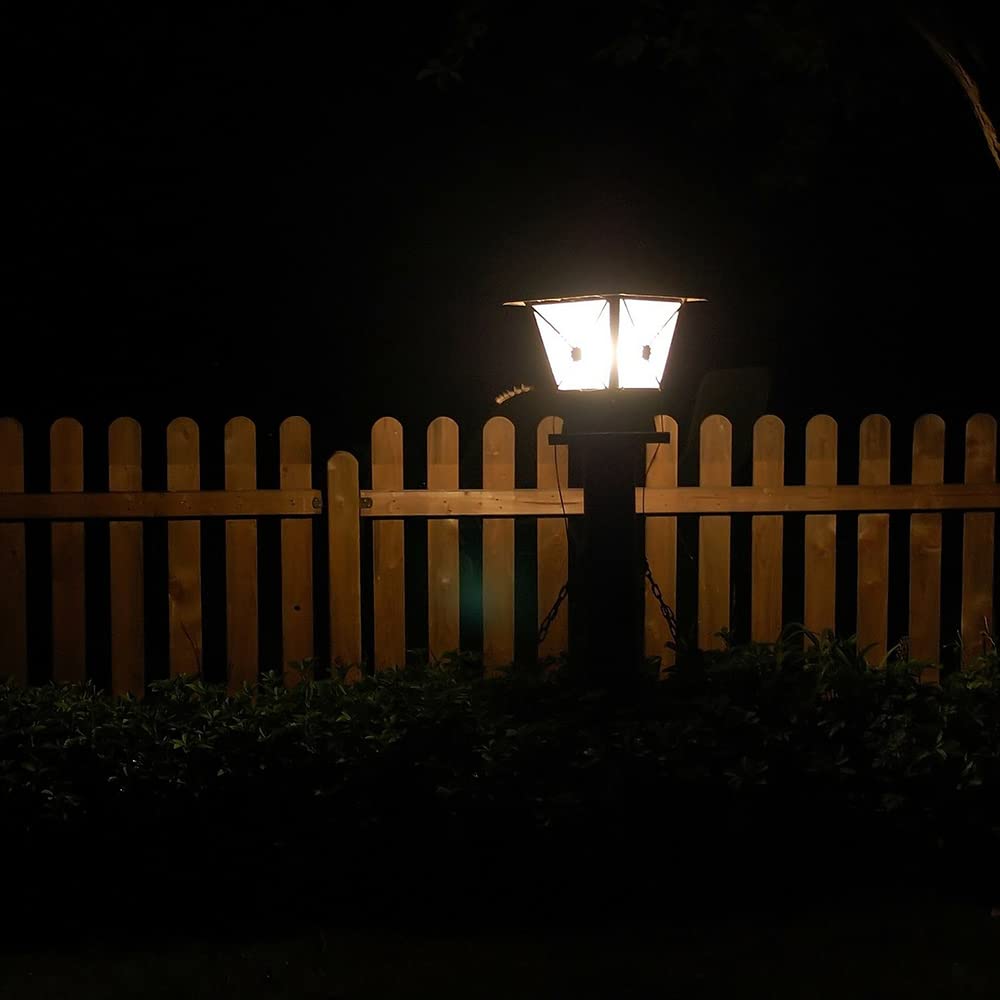 HUTTUUBUDU LED Landscape Light Bulbs 1W 12V Yellow White 2200K, 7W Low Voltage, Wedge Base T5, 8 Pack