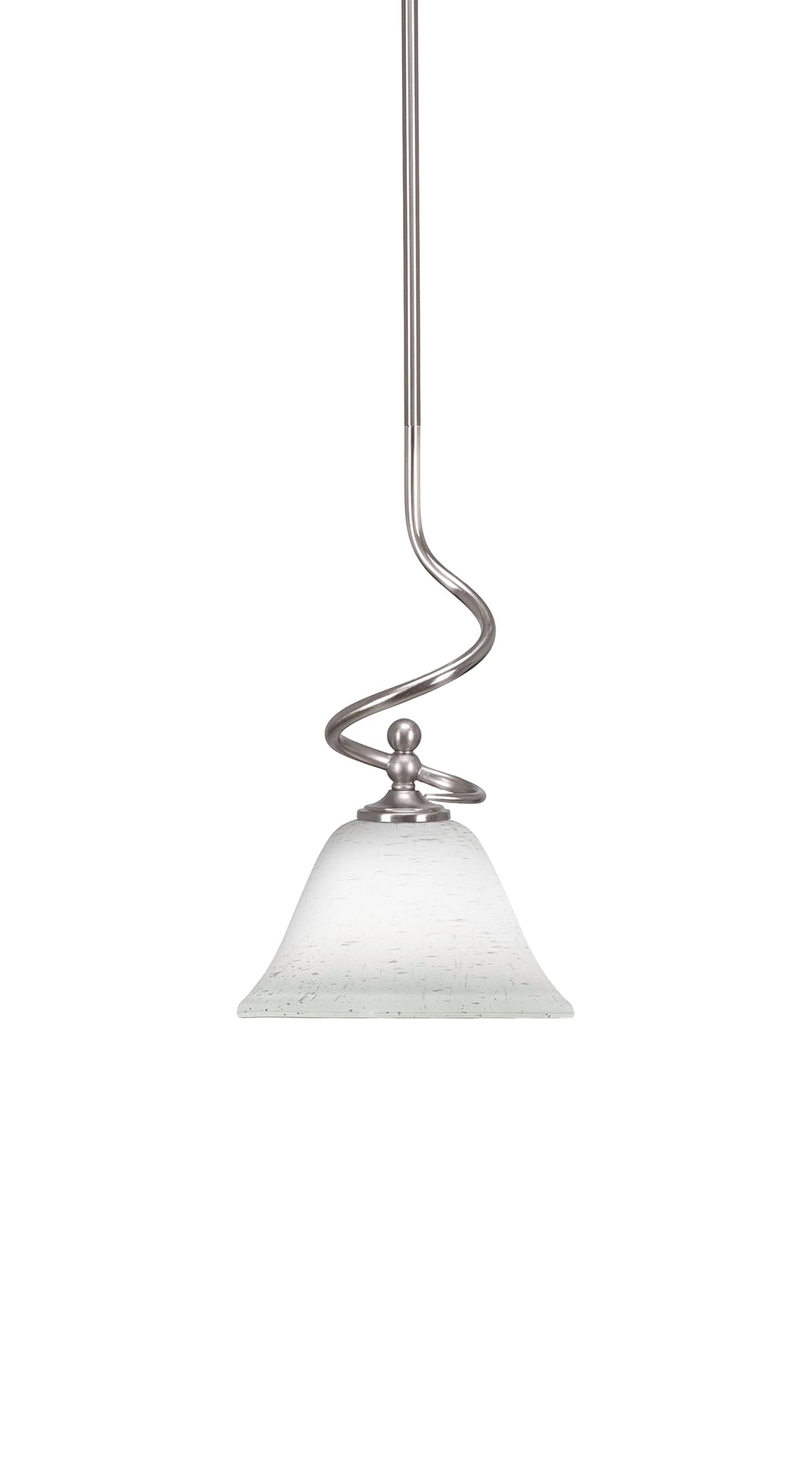 Capri 1 Light Mini Pendant in Brushed Nickel (901-BN-311)