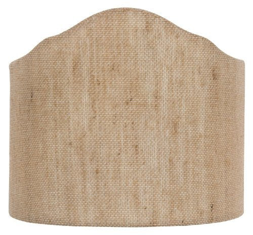Upgradelights Wall Sconce Lamp Shade - Natural Beige Linen, Clip-On Design