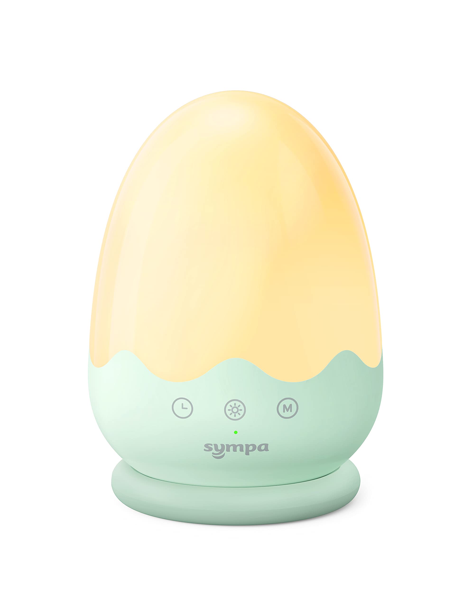 sympa Night Light for Kids, Baby Night Light with Charging Pad, Dimmable Baby Egg Lamp 60-min Timer, Portable Rechargeable Bedsi