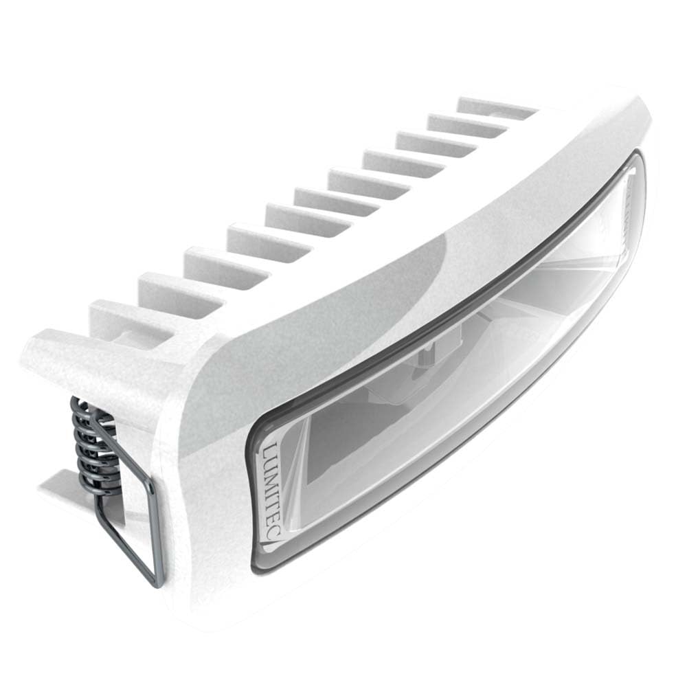 Lumitec Capri3 LED Light, Model 101723, Aluminum, White Housing, Multicolor, One Size