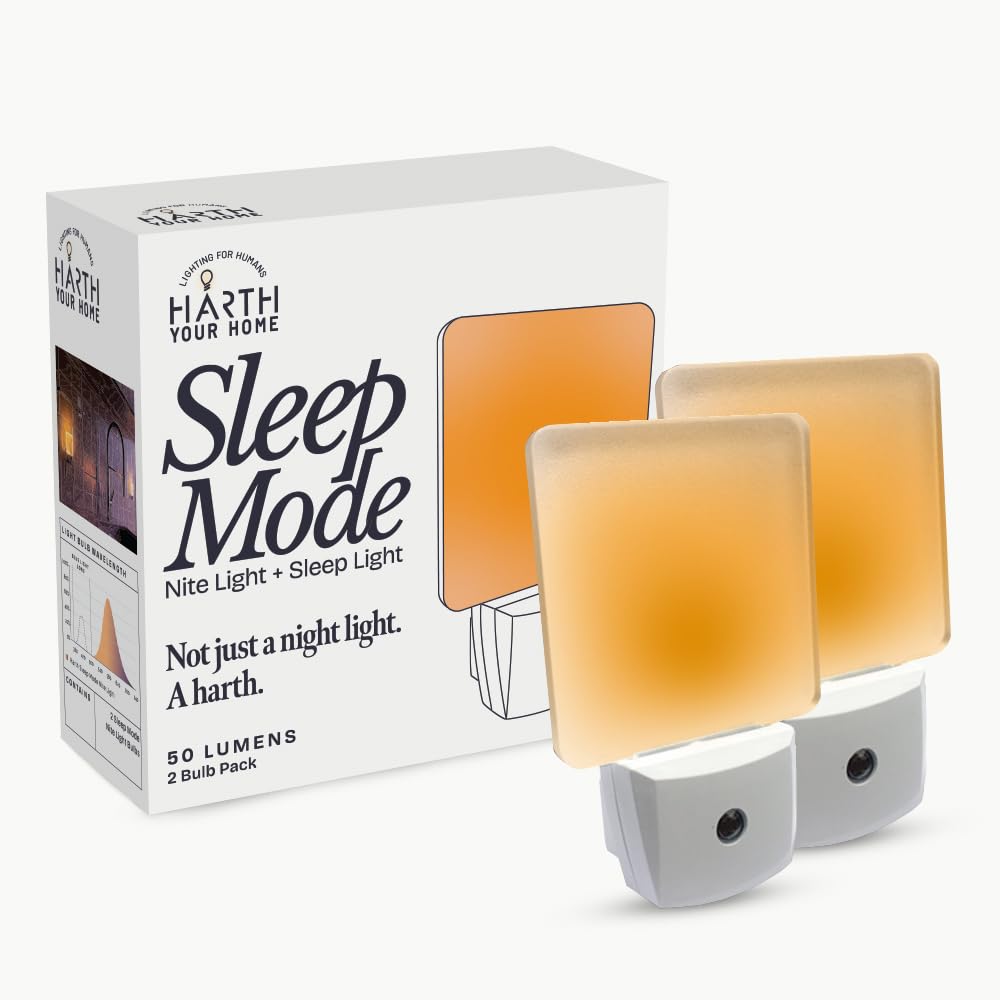 2-Pack Automatic Adults & Kids Night Lights Plug into Wall I Cozy Home Decor Led Wall Lights Bedroom Ambient Lighting I Dusk to 