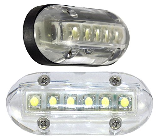 T-H Marine LED Underwater Boat Lights - 180 Lumens, Waterproof, White, Model 3003.6824