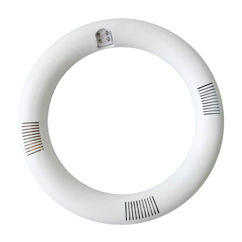 iledlight T9 LED Circline Light Bulb 8 Inch 1600LM 13W Warm White Clear Cover Replacement for FC8T9