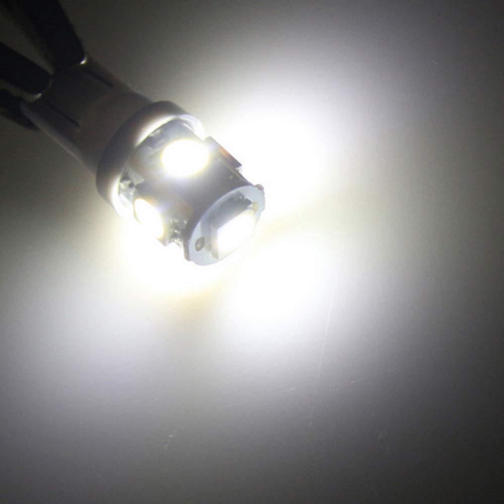 Blyilyb Mix Color Replacement Stock # 194 T10 168 2825 W5W 175 158 W5W Bulb 5050 5 Smd Led Light 12V Car Interior Lighting For Map Dome Lamp Courtesy Trunk License Plate Dashboard Parking Lights