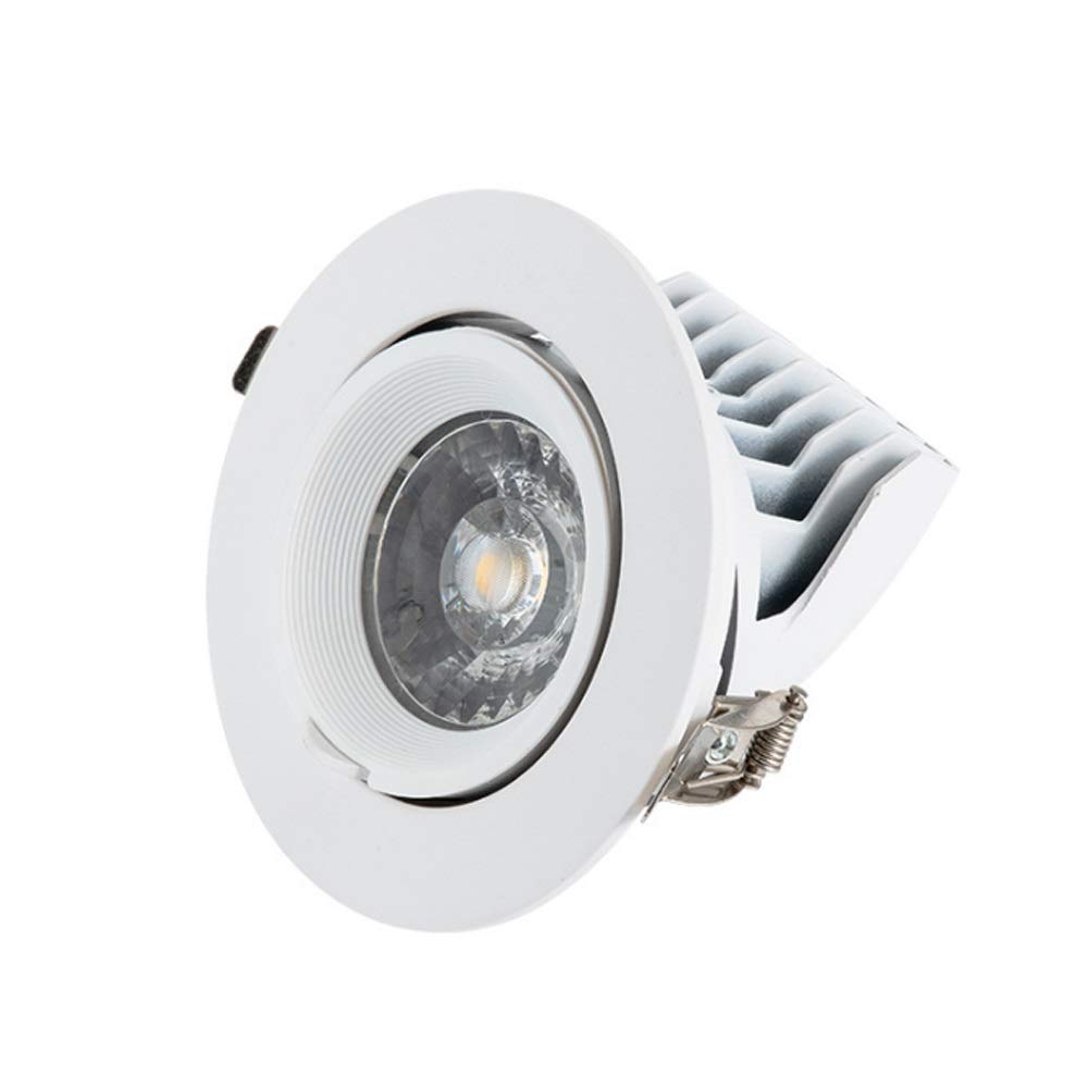 OZZKI Recessed Hidden Home Lighting 10W/20W/30W LED Recessed Lighting Ceiling Spotlight 360 Adjustable Ultra Slim Integrated Dow