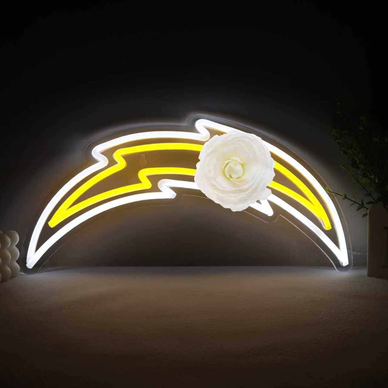 Acrossoce Football Neon Signs For Wall Decor  Football Team Dimmable Neon Sign Light  For Birthday Gifts  Rugby Fans Led Lights For Bedroom Man Cave  Bar Dorm Party Decorations Game Room Decor