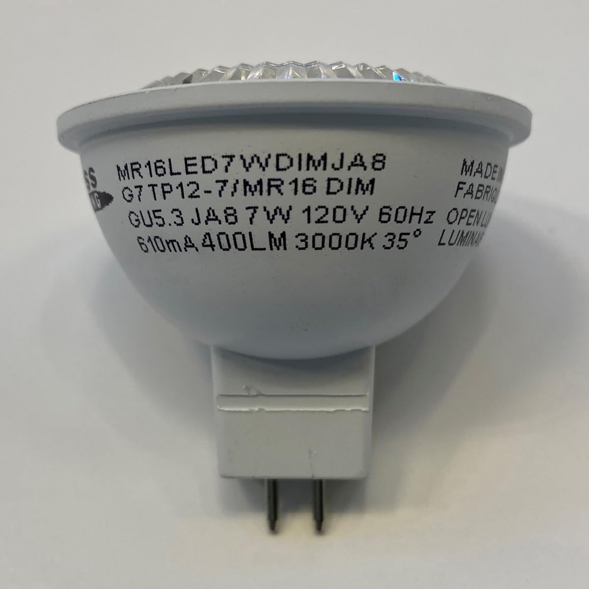 Access TP-MR16LED7WDIMJA8 Light Bulb from Bulb Collection