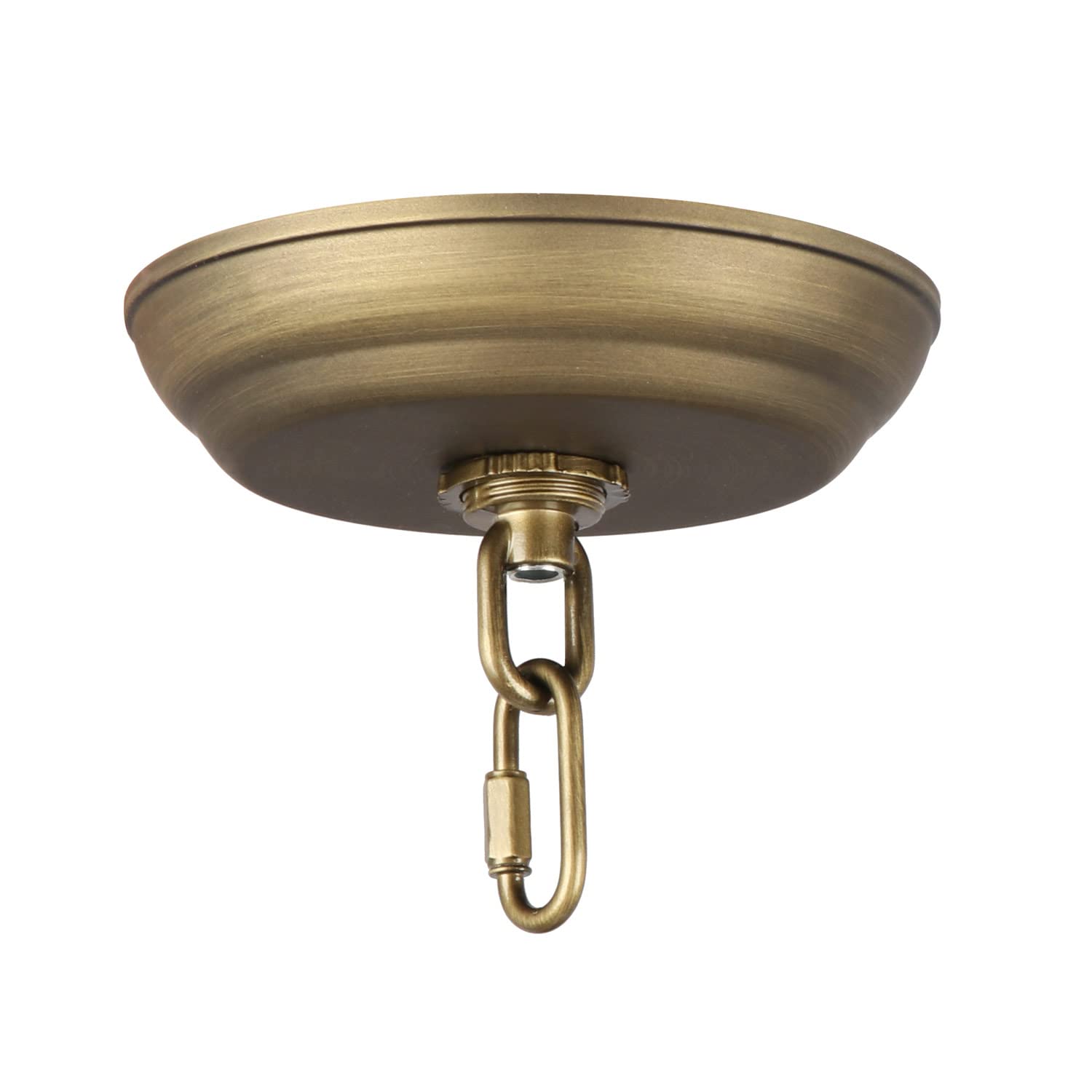 Giluta 5 Light Canopy Kit - Metal Ceiling Plate For Chandeliers, 40 Lbs Max Weight, Bronze Finish, Model 610625474768
