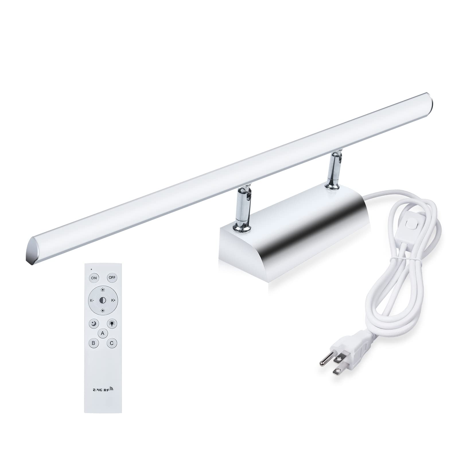 Bonlux LED Vanity Light 9W, 22 inch, Dimmable, 3 Color Adjustable 3000K/4000K/6000K, Acrylic, Model LST1579