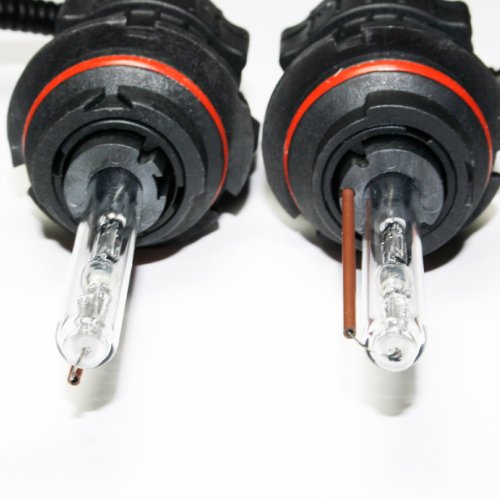 Innovited HID Xenon 9004 9007 5000K Bi xenon HI/LO HID Replacement Bulbs (1 Pair) Pure White
