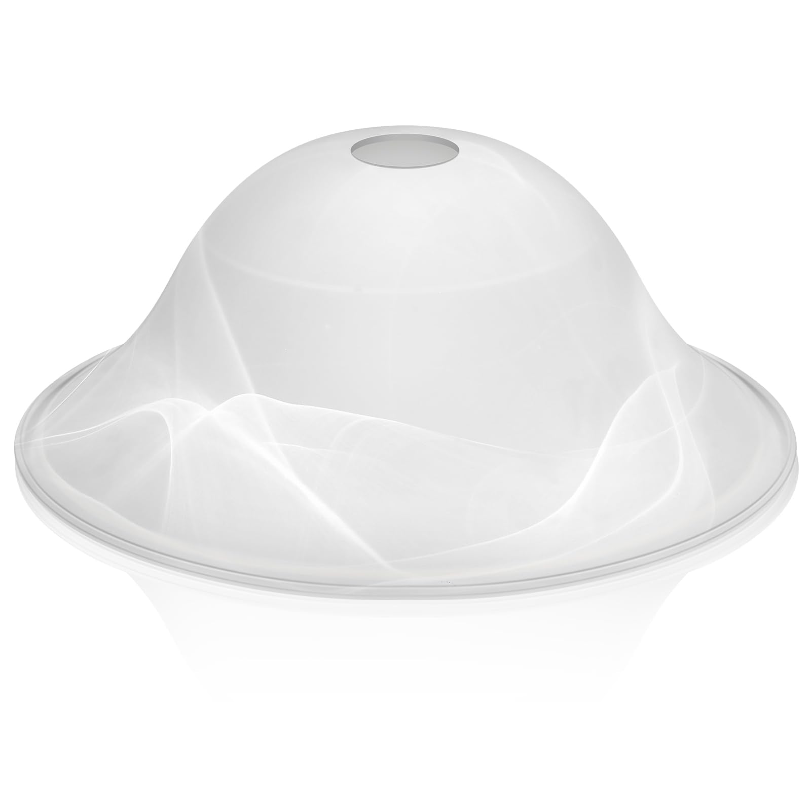 Huquary Lamp Glass Shades for Floor Lamp Elegant Cover Light Fixture Shade Light Fixture Replacement(9.5 x 4.2 x 1.63 Inch,Styli