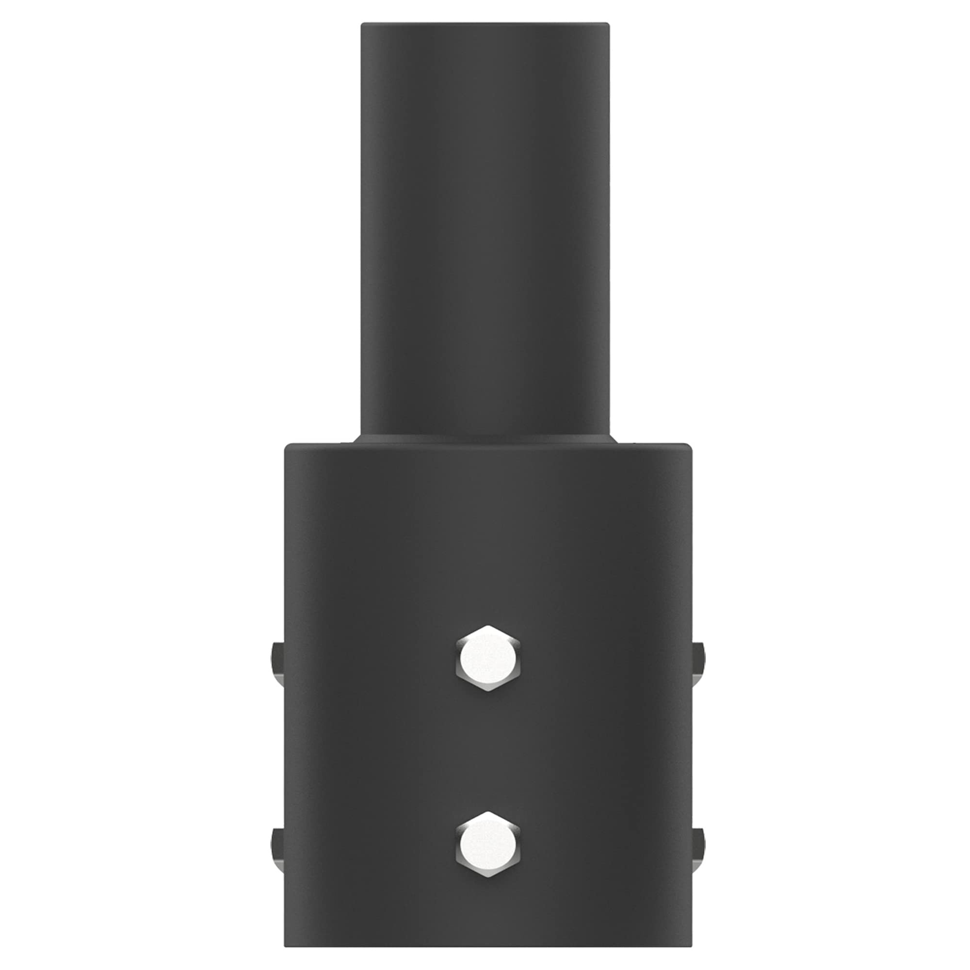 Tenon Adapter for 4 inch Round Pole Vertical Bracket Adapter with Slip Fitter Mount (2 3/8inch) Mounting Bracket Accessories for
