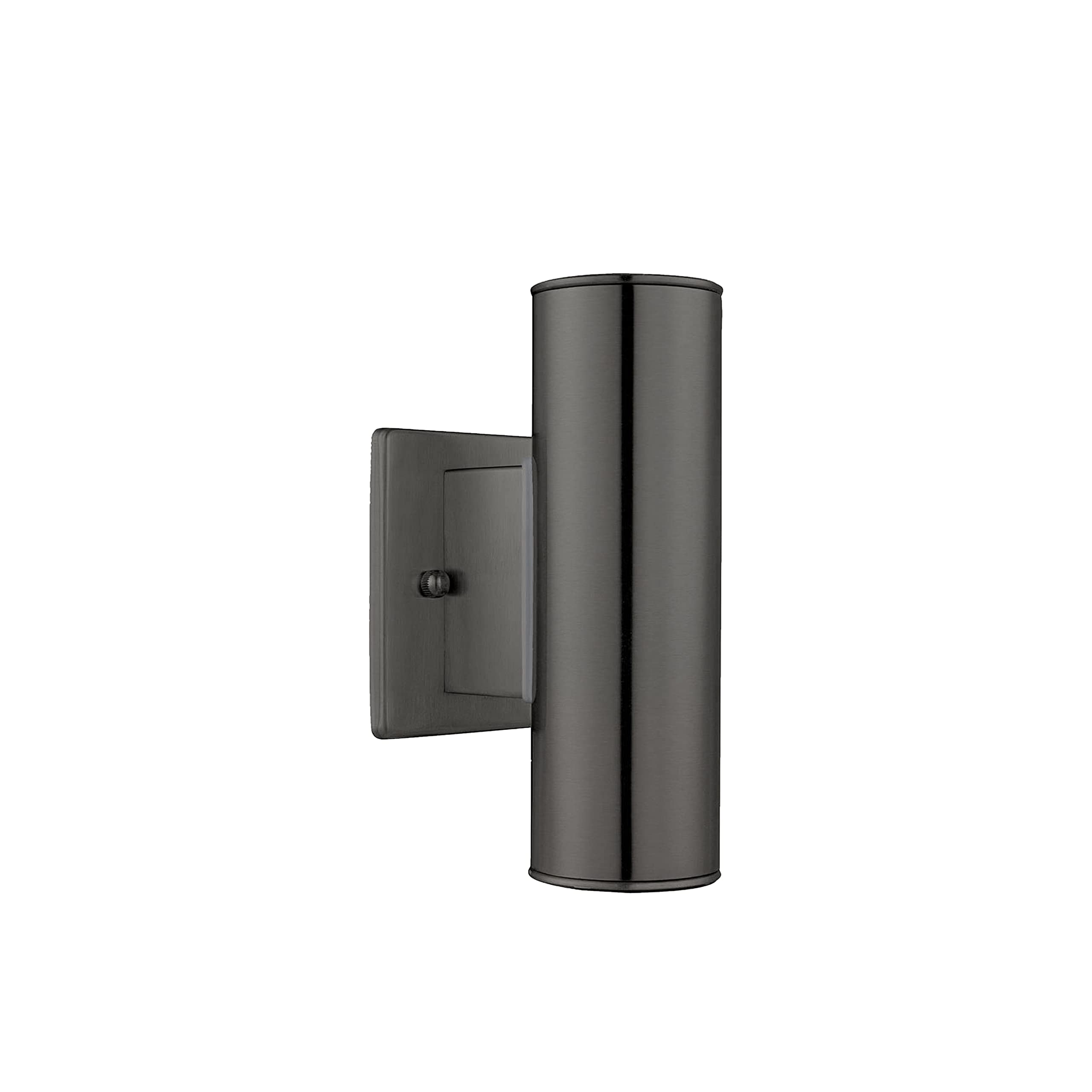 EGLO Riga 2-Light Modern Outdoor Wall Sconce Light Modern LED Dimmable Waterproof Indoor/Outdoor Wall Lighting, 7 in, Matte Blac