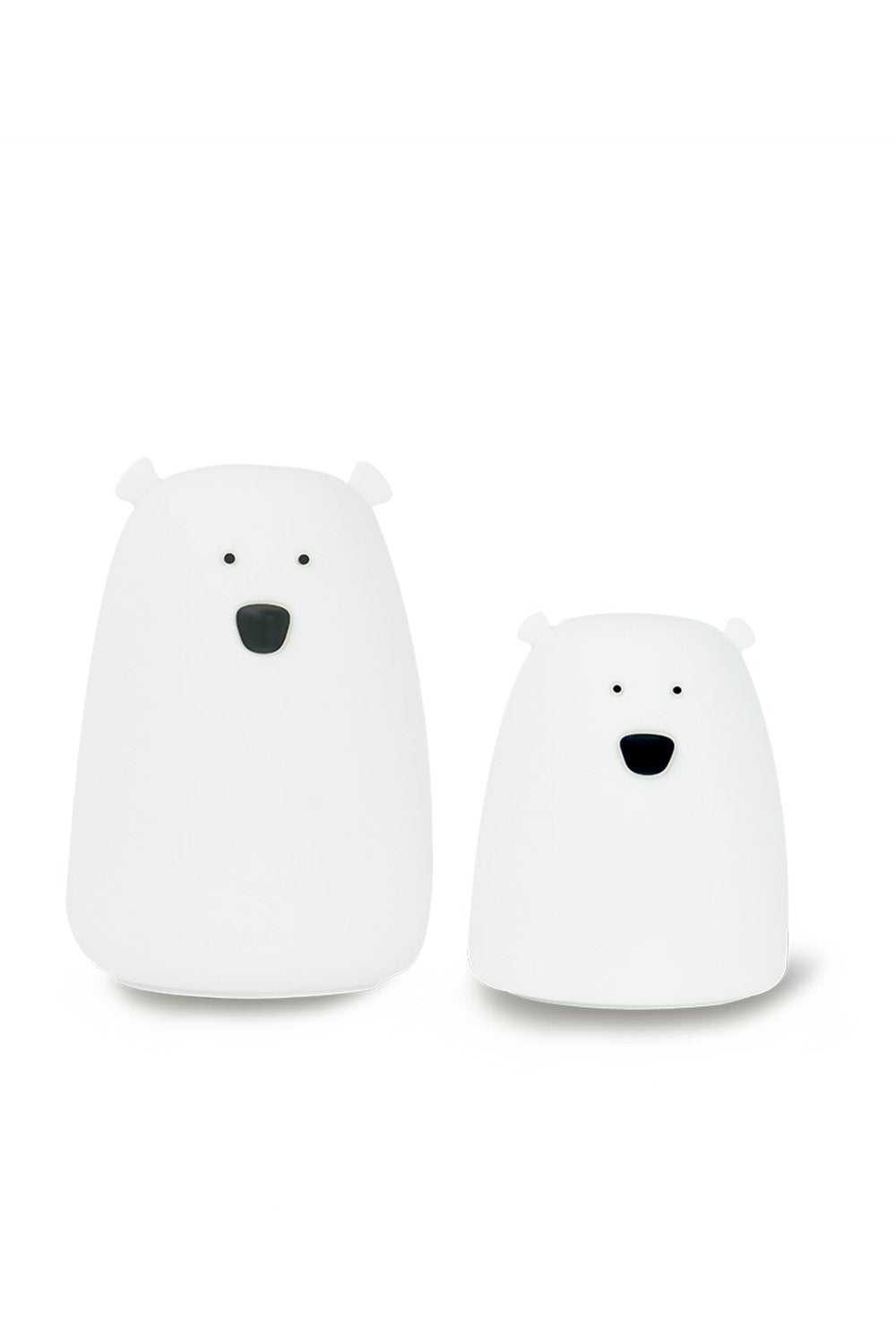 Innerest Baby Children Night Light Nursery Breastfeeding Mood Lamp Touch Control Usb Charge Battery (Bear White, Big Bear)