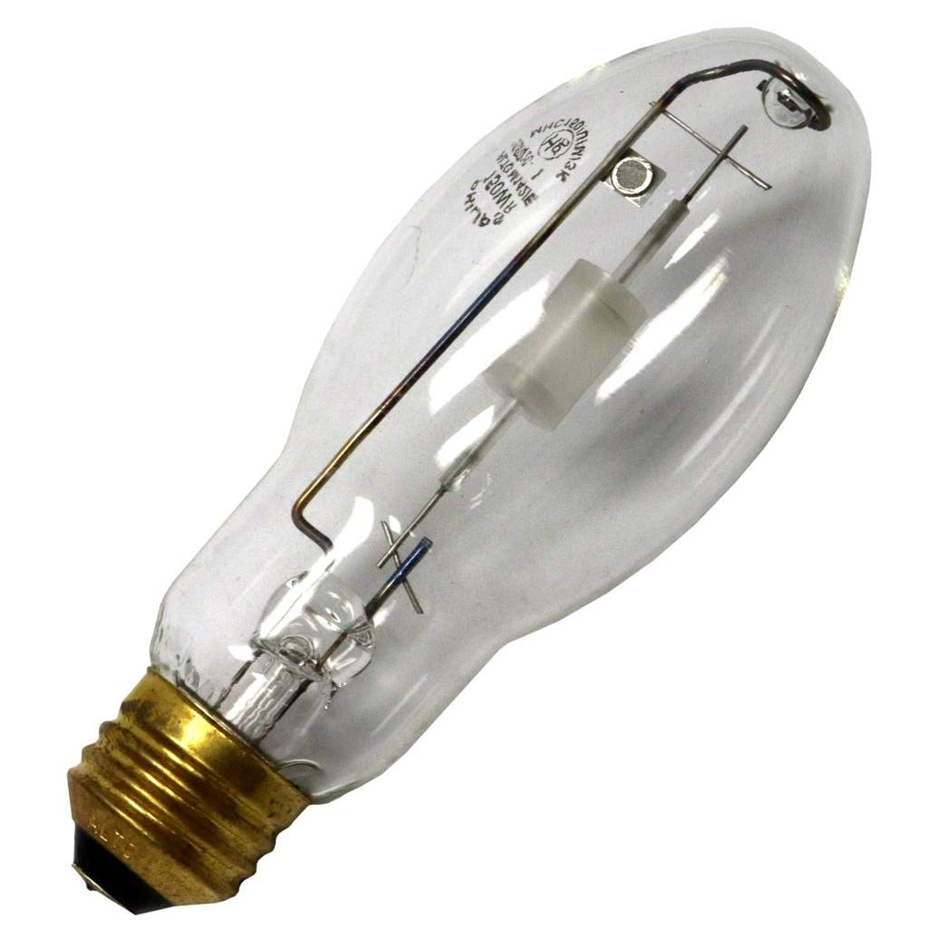Philips 150W Metal Halide Lamp, 9800 Lumens, E26 Base, 3000K White, Clear,