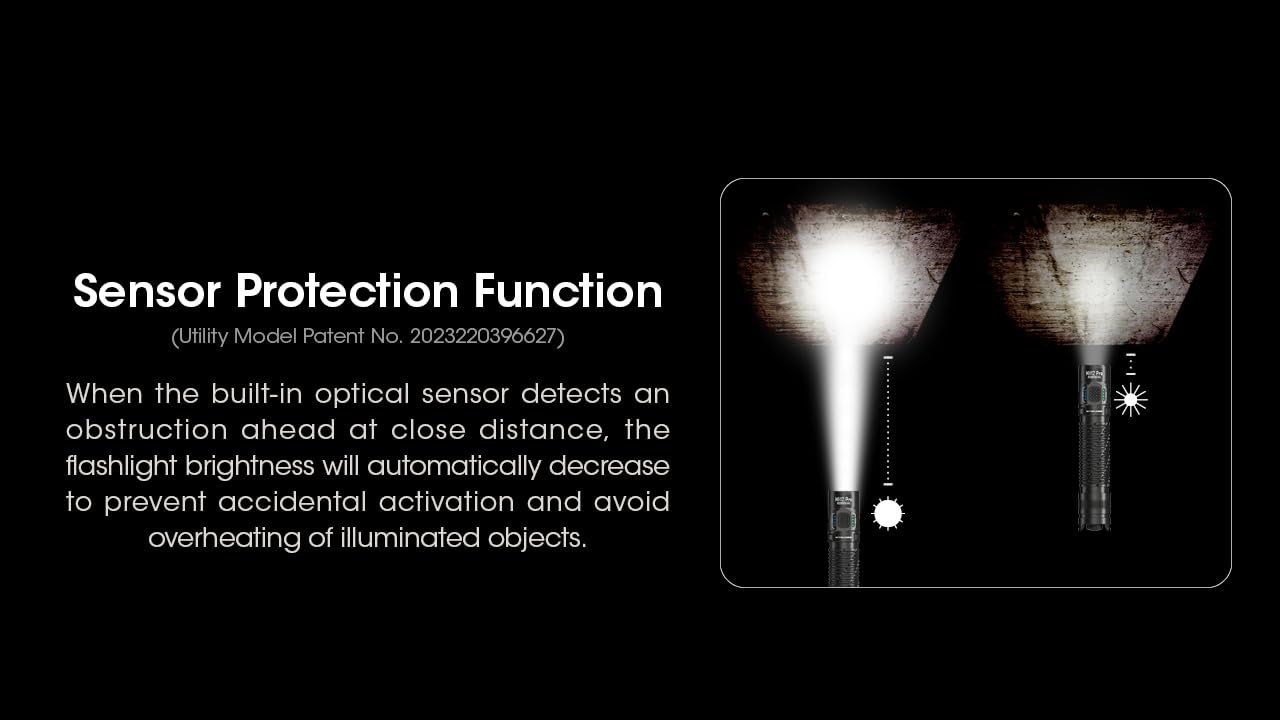 Nitecore Mh12 Pro Tactical Flashlight, 3300 Lumen High Lumen Usb-C Rechargeable Long Throw Compact Edc Duty Light With Holster A