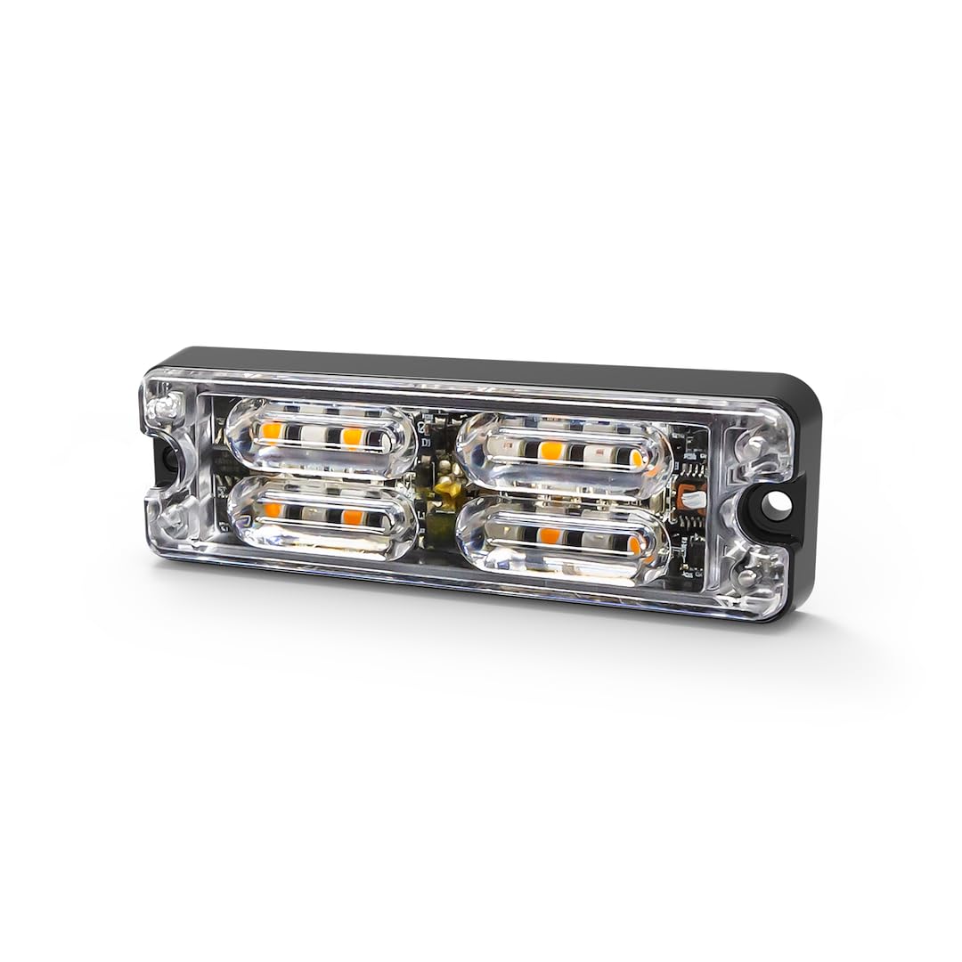 ECCO ED3511W Ed3511 Series Class 1 Led Warning Light Assembly - White, Surface Mount