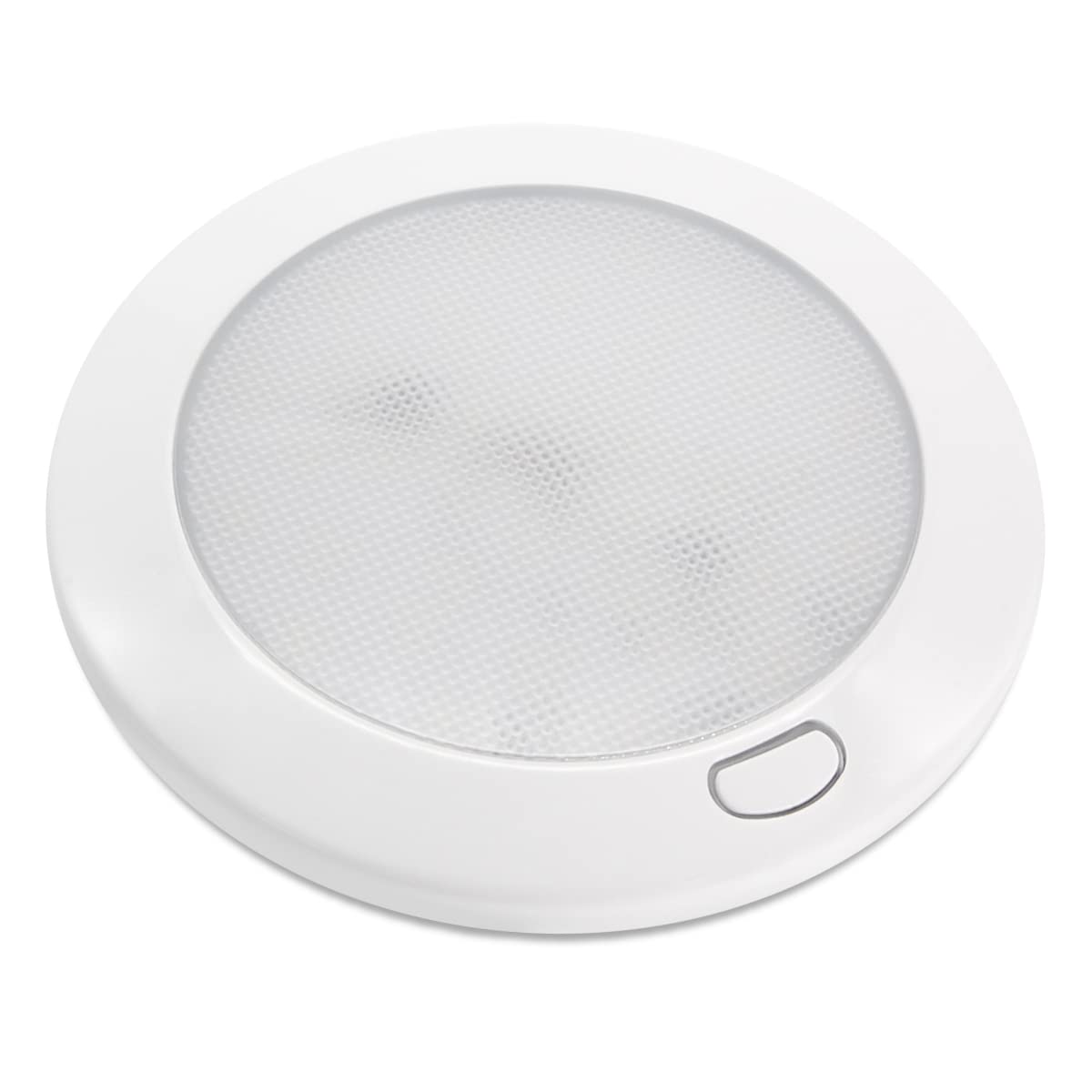 Dream Lighting Rv Interior Led Ceiling Light Fixture, 12V, 4.5W, 300 Lumen, 5 Inch, Warm White, Pack Of 1