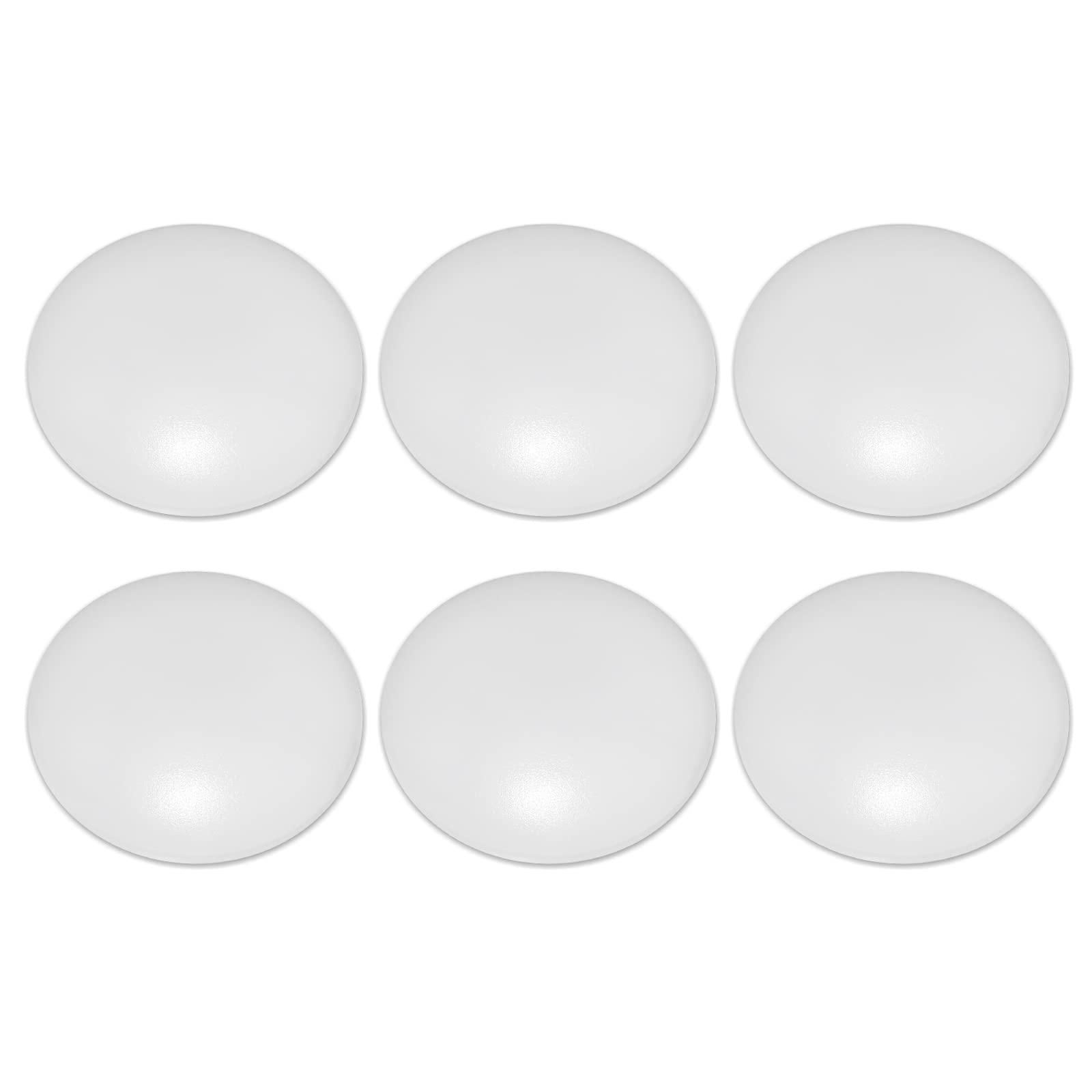 Dream Lighting 12V LED Dome Light Fixtures, 4.5in Cool White, Aluminum, Pack of 6, 6000K Cabin Lighting