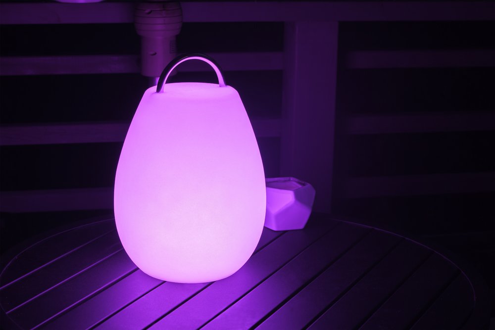 Allsop Home & Garden 31974 Nomad Indoor/Outdoor Lantern, White